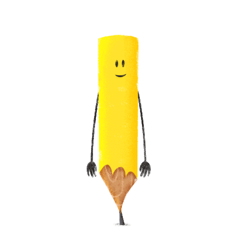 Angry When Pencil Met Eraser Sticker by Pencil