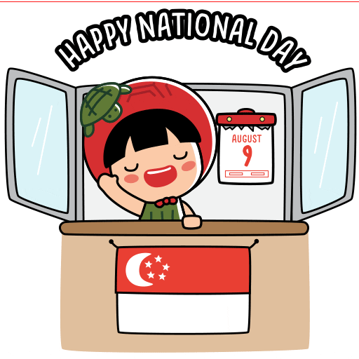 National Day Celebration GIF by Ang Ku Kueh Girl and Friends Find