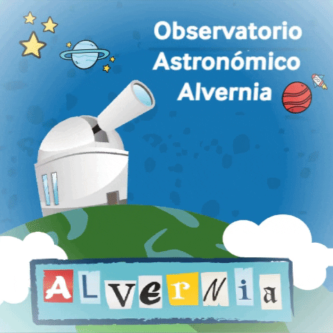 ColegioAlvernia estrellas planetas observatorio alvernia GIF