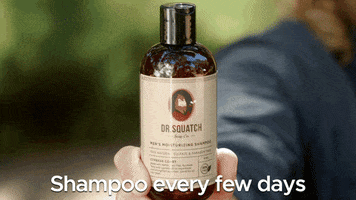 Shampoo Haircare GIF by DrSquatchSoapCo