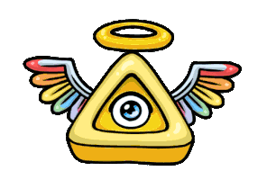 Rainbow Garbikw Sticker