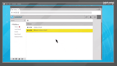 E-Mail Internet GIF by Adult Swim