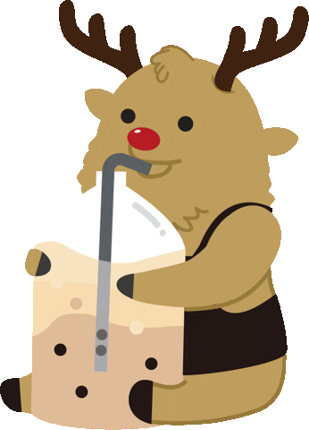 Bubble Tea Love Sticker by 6 SENSE MARKETING