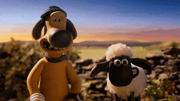 Shaun The Sheep Agree GIF by Aardman Animations