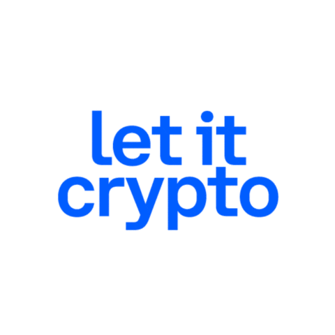 Let It Snow Christmas Sticker by Coinbase