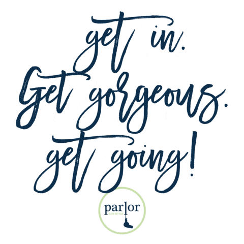 Parlor Blow Dry Bar Sticker