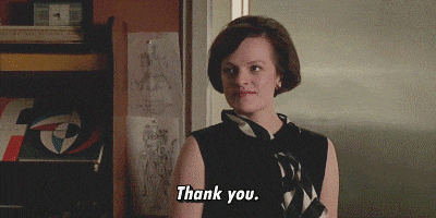 mad men thank you GIF