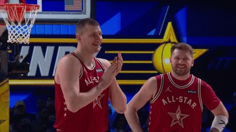 Denver Nuggets Laughing GIF