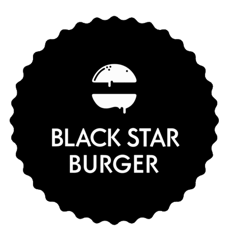 Blackstarburger Sticker by Black Star Music USA