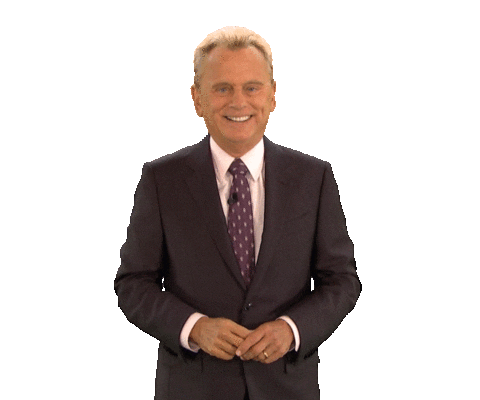 Pat Sajak Sticker by Wheel of Fortune