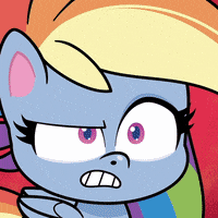 Angry Rainbow Dash GIF by My Little Pony