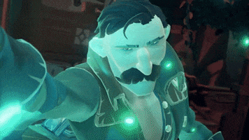 Moustache Pendragon GIF by Sea of Thieves