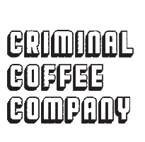 Logo Sticker by Criminal Coffee Company