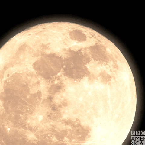 Full Moon Space GIF by BBC America