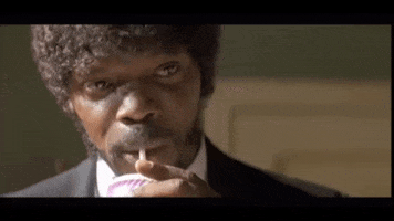 Samuel L Jackson Pulp Fiction GIF
