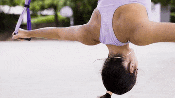 Back Pain Hanging Upside Down GIF by YOGABODY
