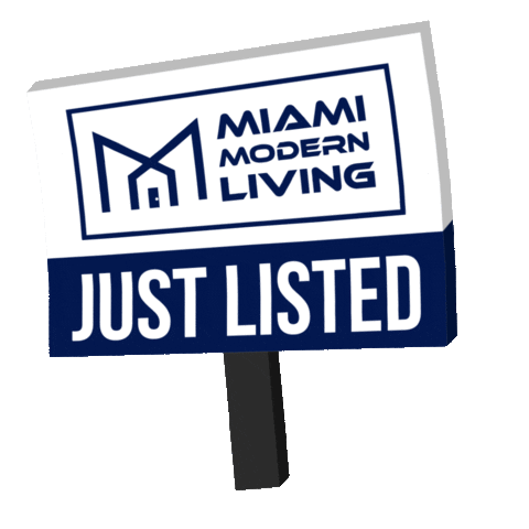 Miami Modern Living Sticker
