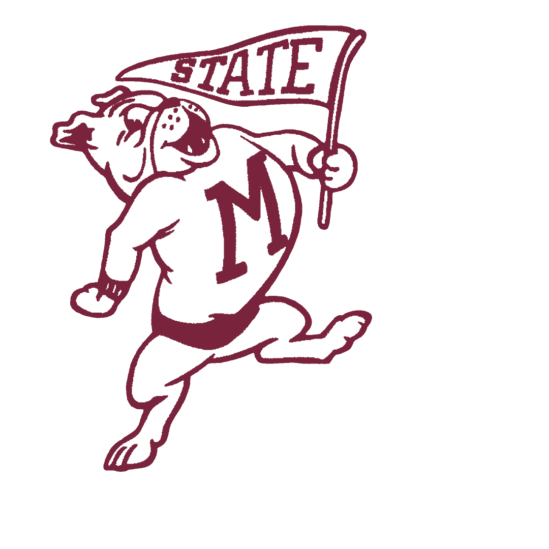 Maroons Hail State Sticker by MSU Division of Development and Alumni