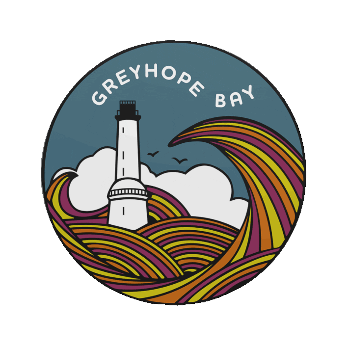Greyhope Bay Sticker
