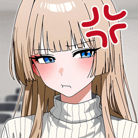 Angry Pouting GIF