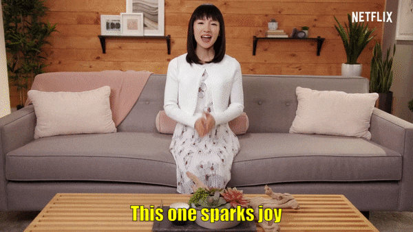 Marie Kondo GIF - Find & Share on GIPHY