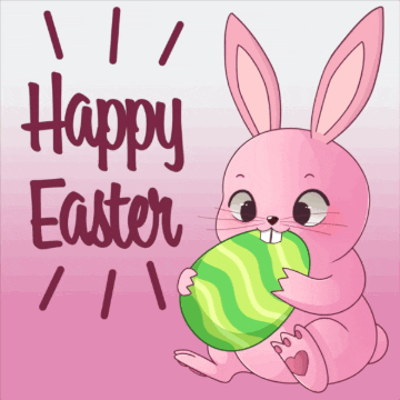 Easter Bunny Hug GIF by SimFans.de