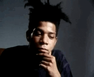 Basquiat meme gif