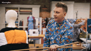 Hungry Joe Lycett GIF by The Great British Sewing Bee
