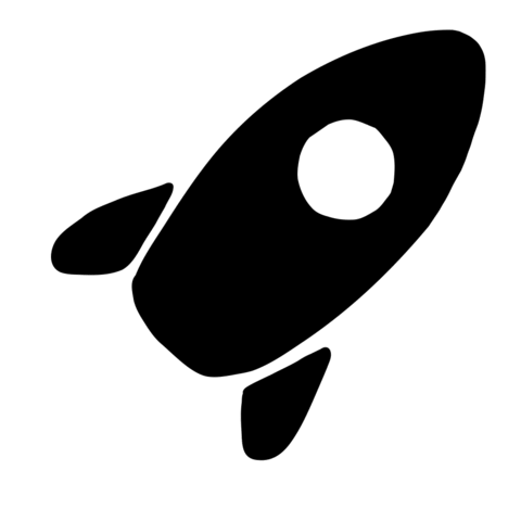 Rocket Launch Sticker