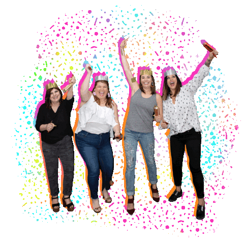 Fun Party Sticker by ALG Collective