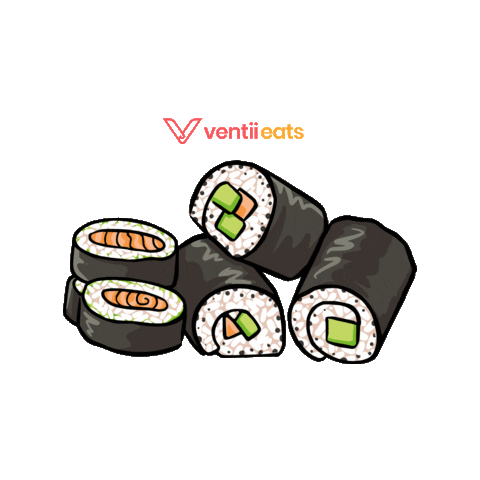 Ventii Eats Sticker