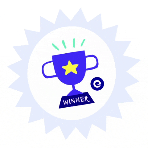 Winner Trophy GIF by Expedia Group