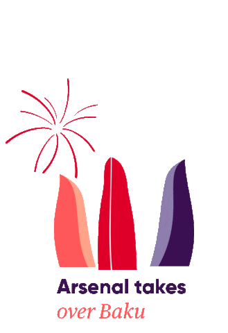 Arsenal Uefa Sticker by experienceazerbaijan