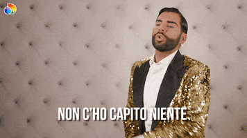 In Che Senso Come GIF by discovery+