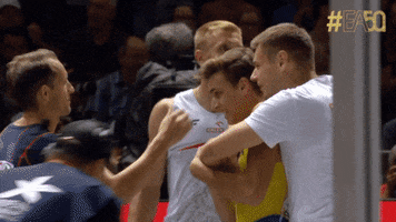 Group Hug Friends GIF by European Athletics