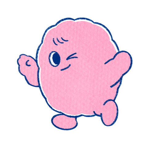 Wink Sticker