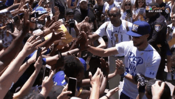 golden state warriors fans GIF by NBA