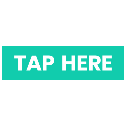 Tap Here Sticker by Dark Rubyk