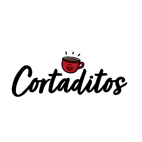 cortaditoscoffee Sticker