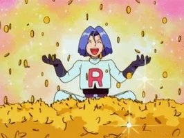 make it rain money GIF