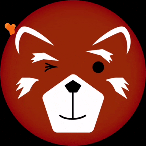 Panda Rojo Media GIF