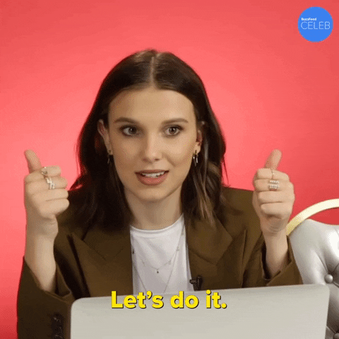 Stranger Things Lets Do It GIF by BuzzFeed