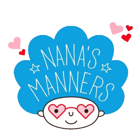 Valentines Love Sticker by Nana's Manners