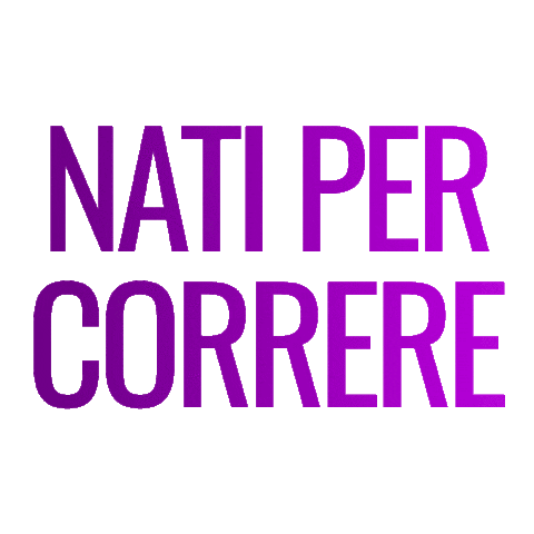 Runner Running Sticker by Correre Naturale