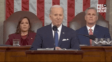 37 GIFs From President Biden's 2023 State of the Union Address by GIPHY News | GIPHY