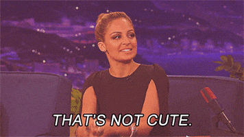 nicole richie no GIF