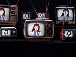 Vintage Tv GIF by Maria Johnsen
