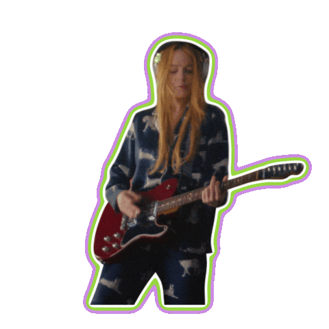 Rock Out Lindsay Lohan Sticker by Walt Disney Studios