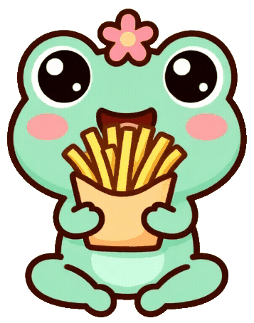 Hungry Bubble Tea Sticker