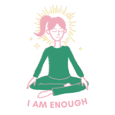 Iamenough Sticker by Indoganic Official